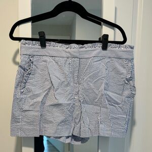 JCrew seersucker shorts